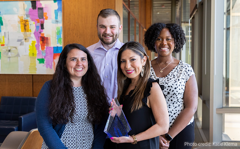 NACE Award Winners at The University of Illinois Chicago.